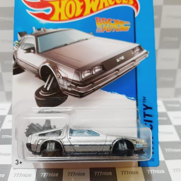HOT WHEELS MOVIES TIME MACHINE HOVER MODE - BACK TO THE FUTURE