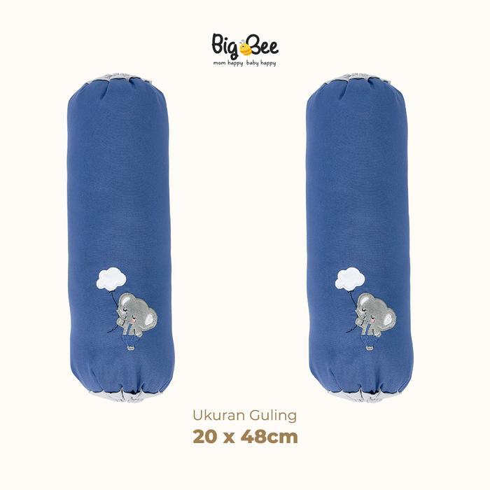 Big Bee Bantal Guling Bayi Set Karakter Series Bahan Halus Tidak Berbulu Terpercaya