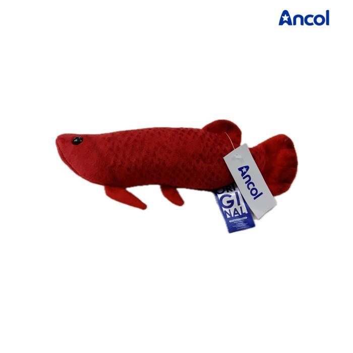 Ancol Boneka Karakter Ikan Arwana 20cm Official Merchandise Anak Tas