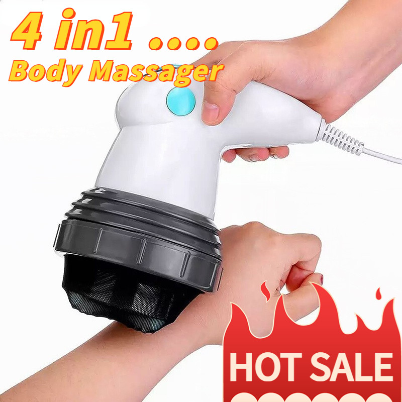 Electric Slimming Massager gun Machine Magnetic Weight Loss Therapy Body Massage Tool Vibrating