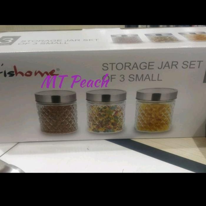 KRISHOME SET TOPLES KACA 3PCS