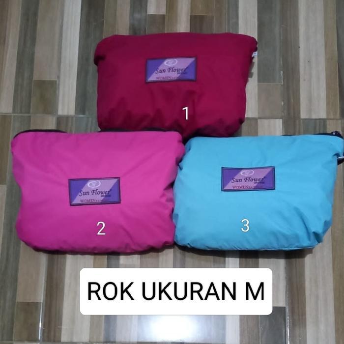 JAS HUJAN SUNFLOWER WOMEN ( ROK) M,L,XL