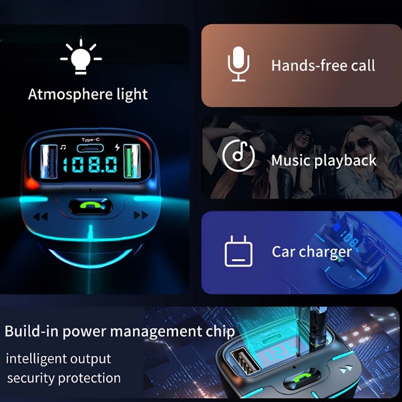 Car MP3 Player Bluetooth