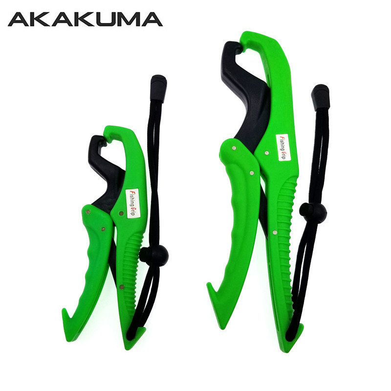 15Cm/23cm Plastic Fish Lip Gripper 5 Color Fishing Plier Gripper Portable Floating Clamp Grip Fish