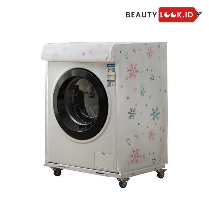 Lion Star Home - Penutup Mesin Cuci Otomatis Bukaan Depan Sarung Mesin Cuci Bukaan Depan Mesin Cuci