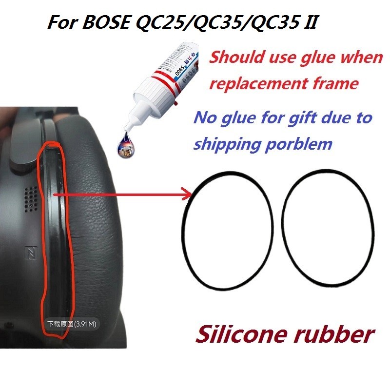 Replacement Housing Trim Frame For Bose Quietcomfort Qc25 Qc35 Qc35 Ii Headphones Replacement