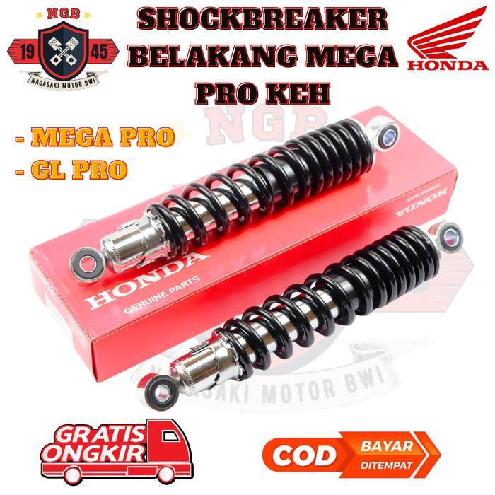 Shock Belakang Motor Honda Mega Pro / Shockbreaker Keh Honda Gl Pro - 52400-Keh-900