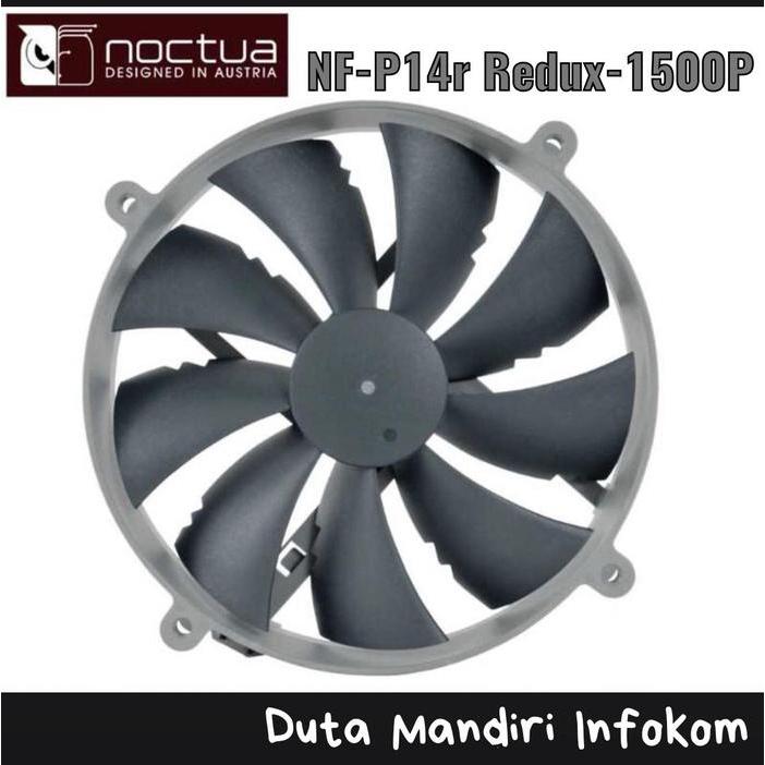 Noctua Nf-P14R Redux-1500P Pwm - 140Mm / 14Cm Pwm Fan Case 1500Rpm