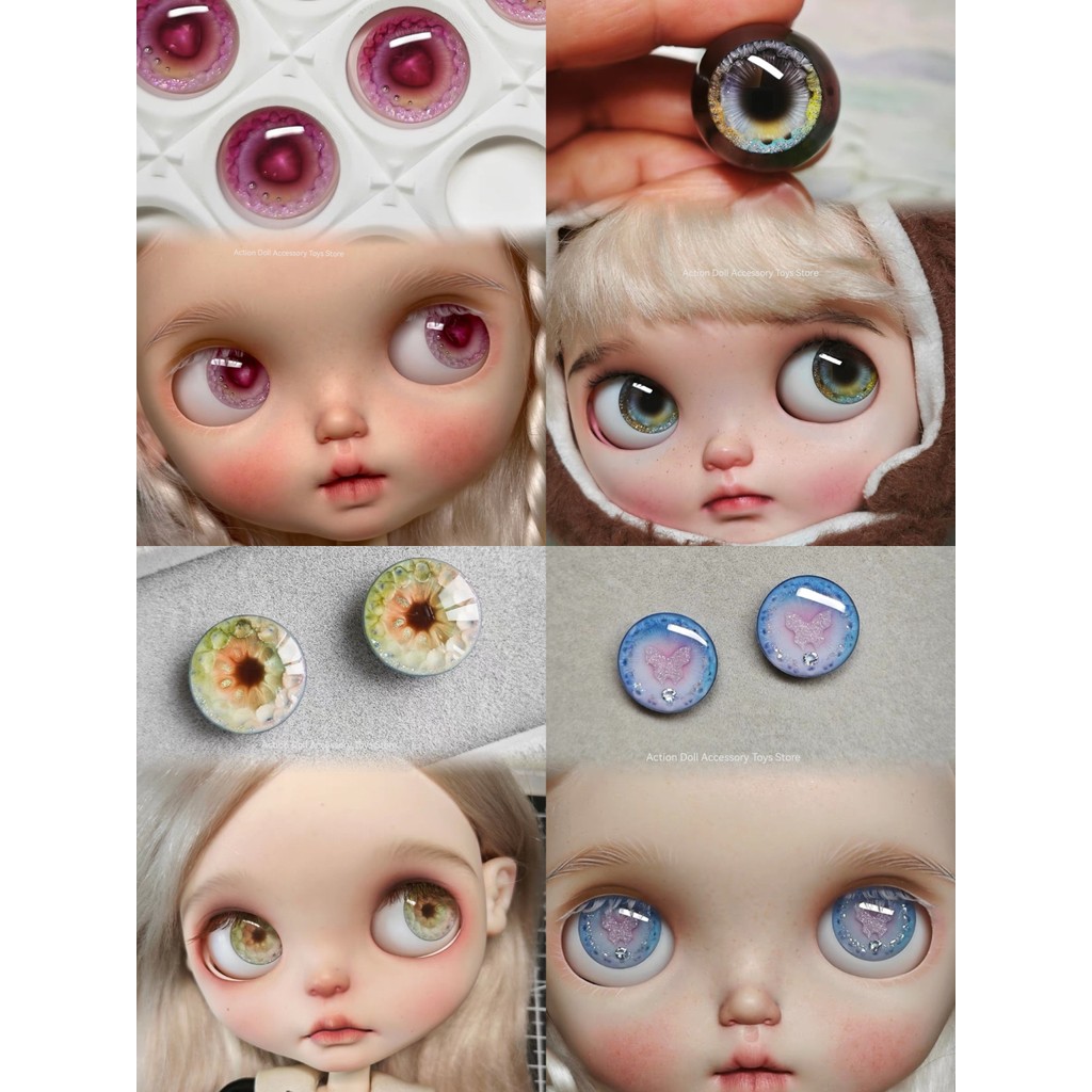 Eyes For Bjd Blythe Doll Accessories Eye Piece Cute Eye Piece Eyes For Dolls Handmade For Bjd Dolls