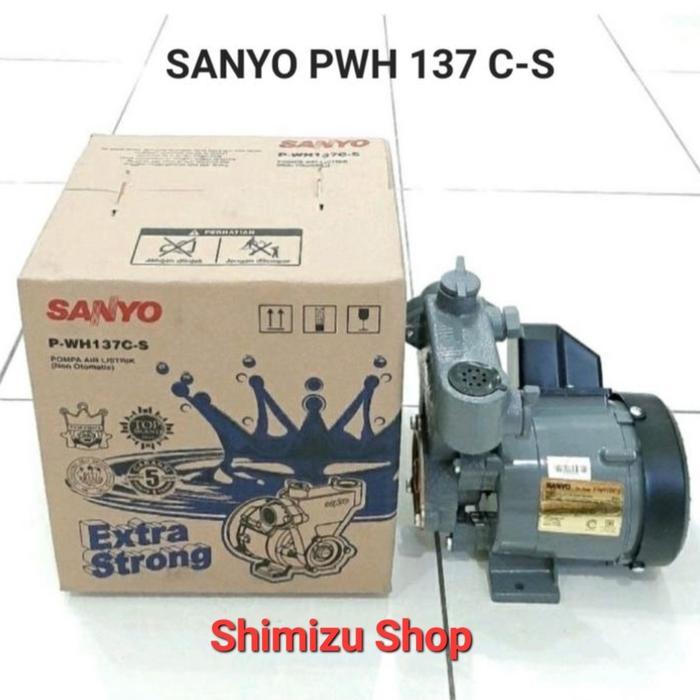 Pompa Sanyo 125watt PWH137C (Non Otomatis)