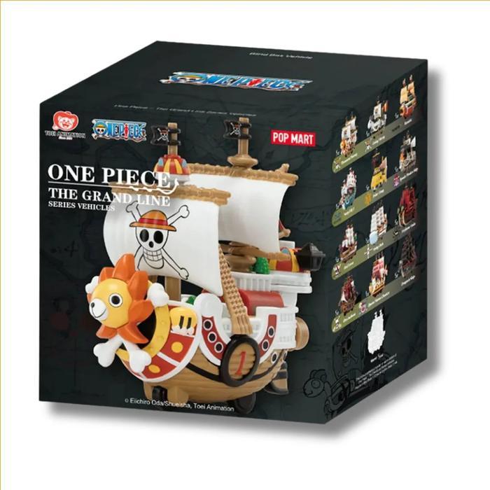 POPMART Pop Mart Blindbox One Piece Ship Kapal - The Grand Line Series Vehicles