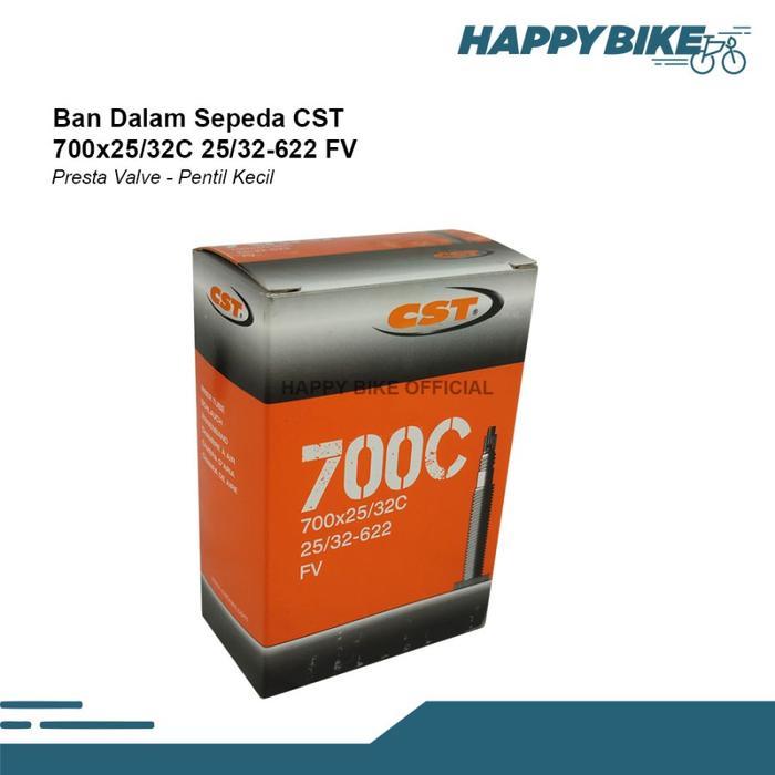 CST Tube Ban Dalam Sepeda Road Bike 700 x 25/32 40mm FV Ban Sepeda Balap Gravel Hybrid