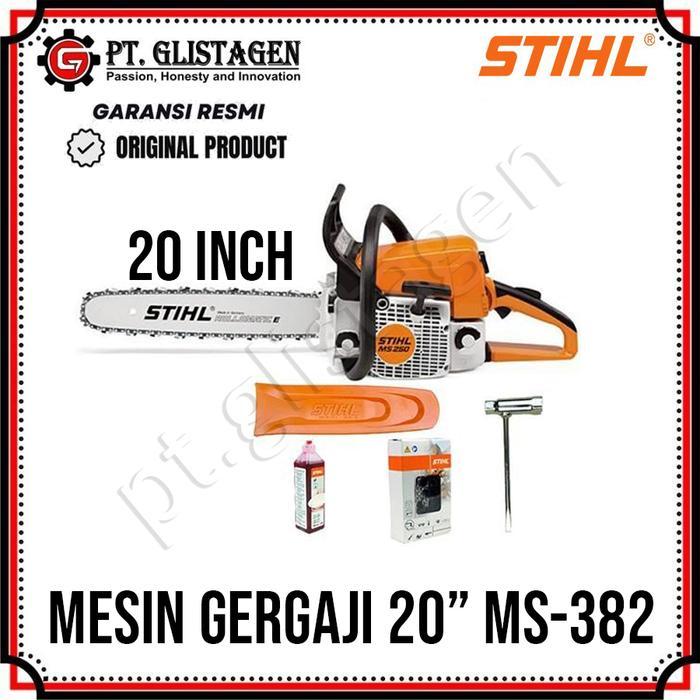 STIHL 20" MS-382 Mesin Gergaji Chainsaw Kayu 20 Inch STIHL MS382 Chainsaw 20" MS 382 Original