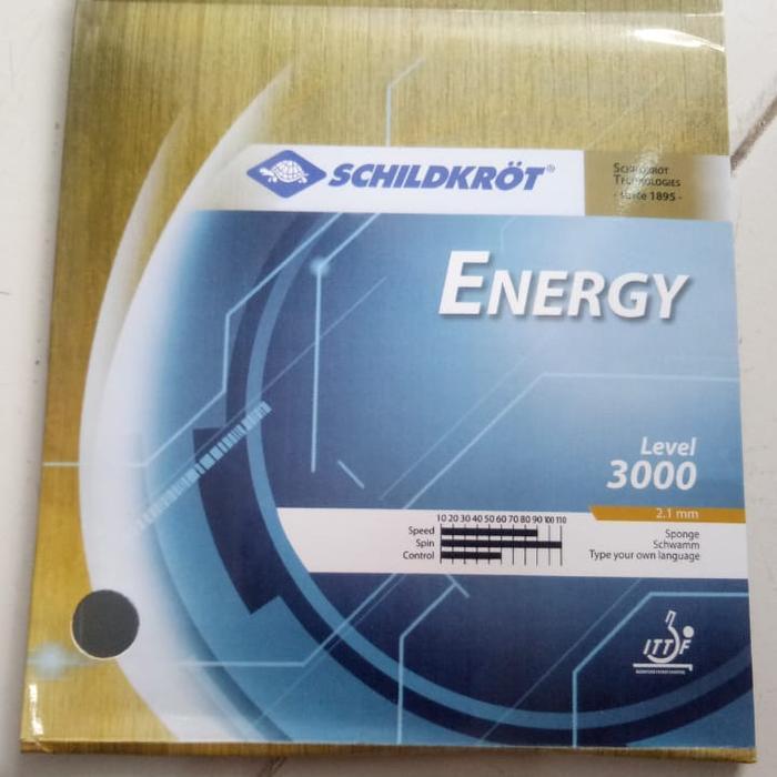 ENERGY RUBBER BAT DONIC ORIGINAL - KARET BAT TENIS MEJA KARET BET