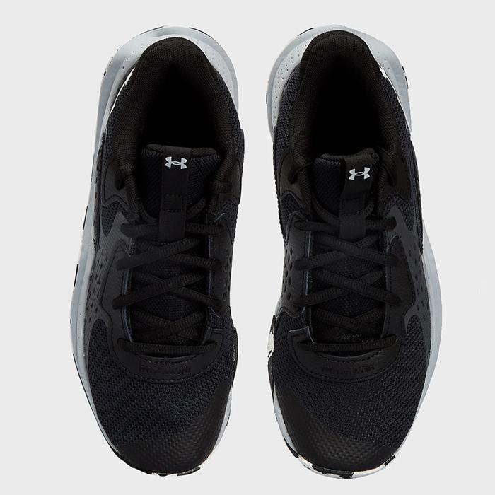 Sepatu Basket Ua Jet '23 Black Grey Original 3026634-002 Co