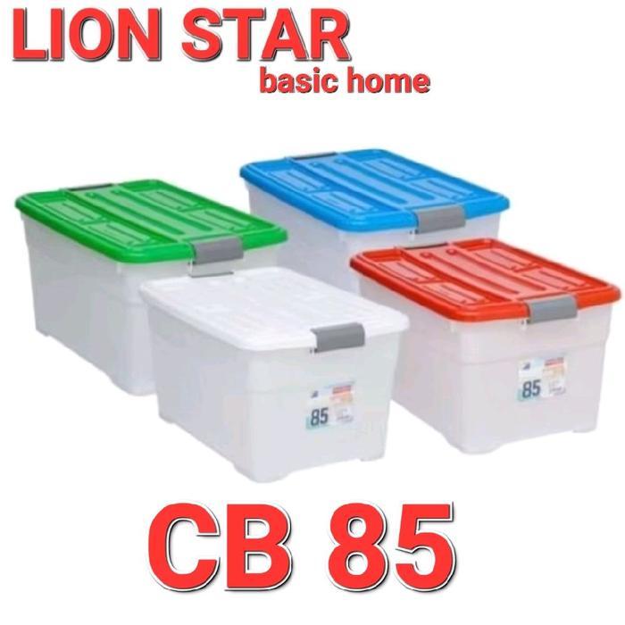 Lion Star Basic Home Box Container 85 Liter/Kotak Box Container Lion Star 85 Liter