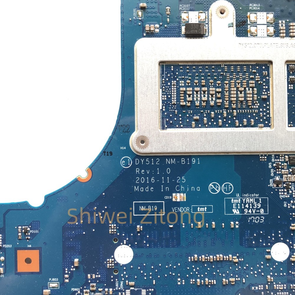 For Lenovo Legion Y520 Y520-15IKBN R720-15IKBN Laptop Motherboard DY512 NM-B191 I5-7300 I7-7700