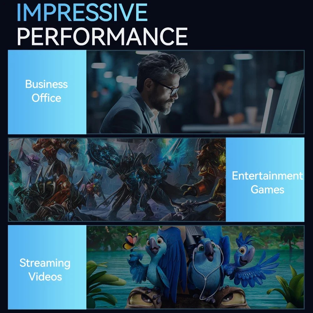 ?3 Year Warranty?Portable MINI PC Wins 11 Core i9 8950HK i3 6100 PC Gamer 16GB RAM 1TB SSD WIFI 6