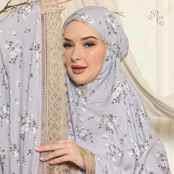Ryn Rayyan Official Mukena Rayyan Shahira Series Mukena Dewasa Travelling Rayon RYN Super Jumbo