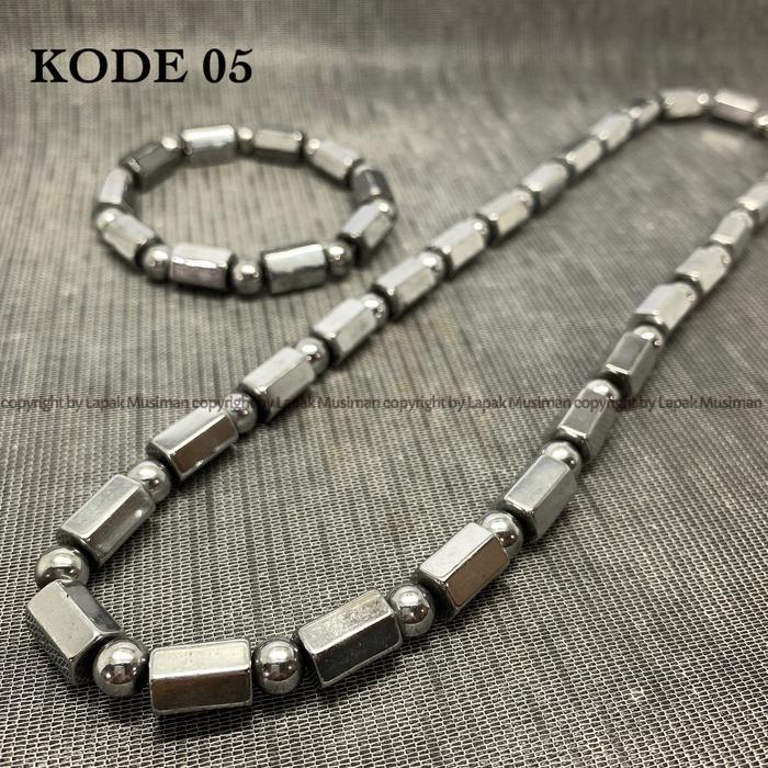 Kalung Magnet Kesehatan Gratis Gelang Magnet Kesehatan Silver