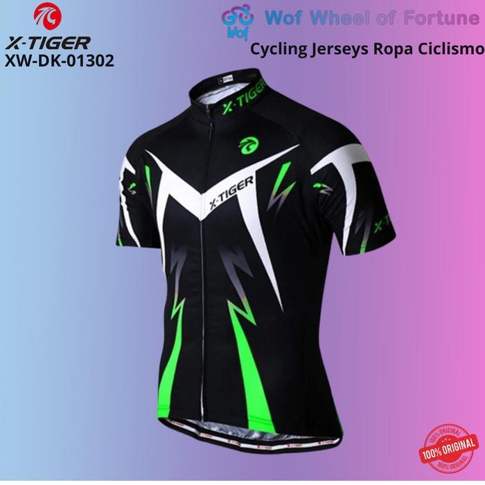 Terlaris X-TIGER XM-DY-013 Jersey Sepeda Pria Lengan Pendek Olahraga MTB Road Bike Pro Cycling