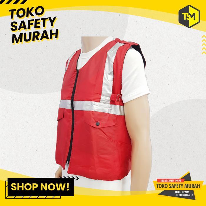 Rompi Safety Busa Proyek Rompi Pekerja Lapangan Safety Vest Imj