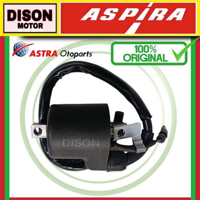 KOIL ASPIRA SUPRA FIT NEW REVO LAMA ORIGINAL 100% KOIL PENGAPIAN ASTRA OTOPARTS MOTOR