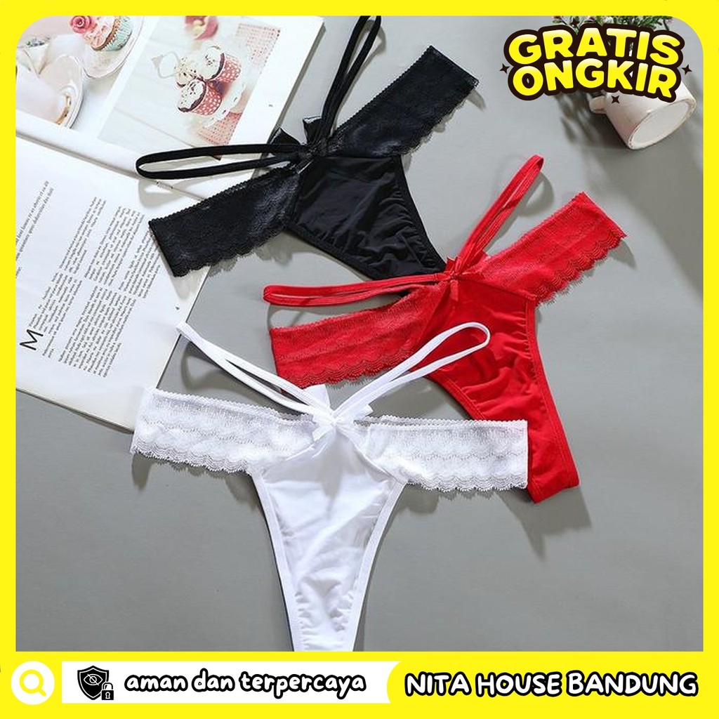 CD WANITA JUMBO GSTRING MANIS CELANA DALAM C267 PRIVASI AMAN