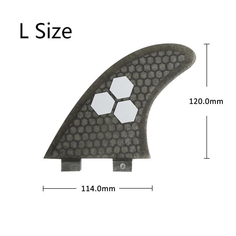 UPSURF FCS FIN Large Size Honeycomb Fin Surfboard Fin 5 Color Surfing Fin Carbon Fins For Shortboard