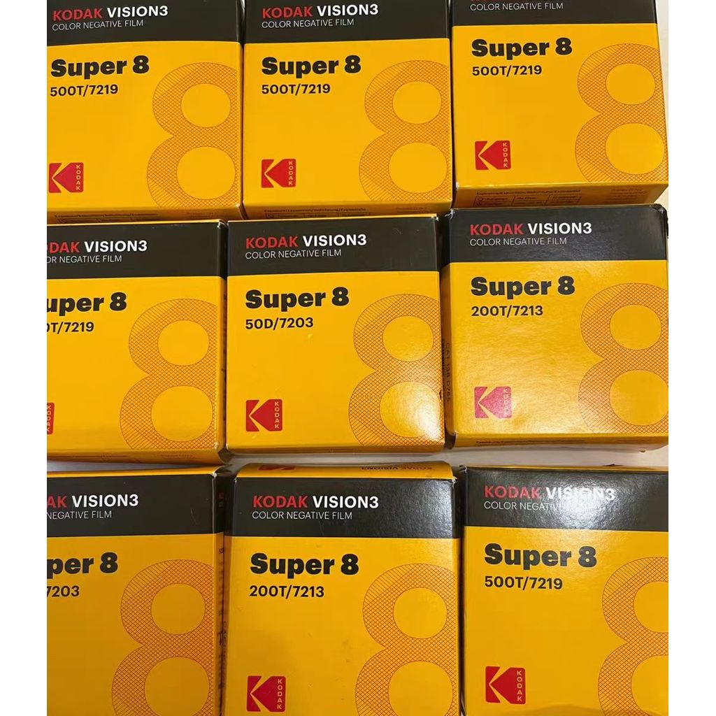New Kodak Kodachrome II Vision3 Super 8mm Movie Film 50D/200T/500T/7219 Film Super 16mm Film 8