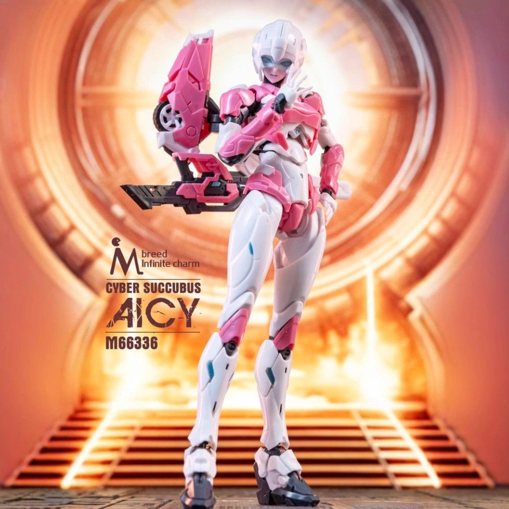 M Breed Infinite Charm M66336 AICY KO Sentinel FLAME TOYS Arcee Transformation Assembly Model Kit
