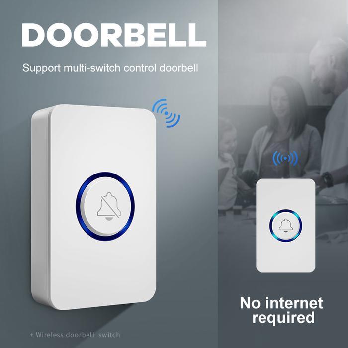 BEL RUMAH WIRELESS / DOOR BELL / BEL PINTU PAGAR / COVER BEL