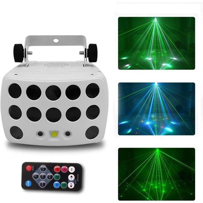 Lampu Disco Laser Panggung RGB Lighting Panggung Lampu sorot Spotlight