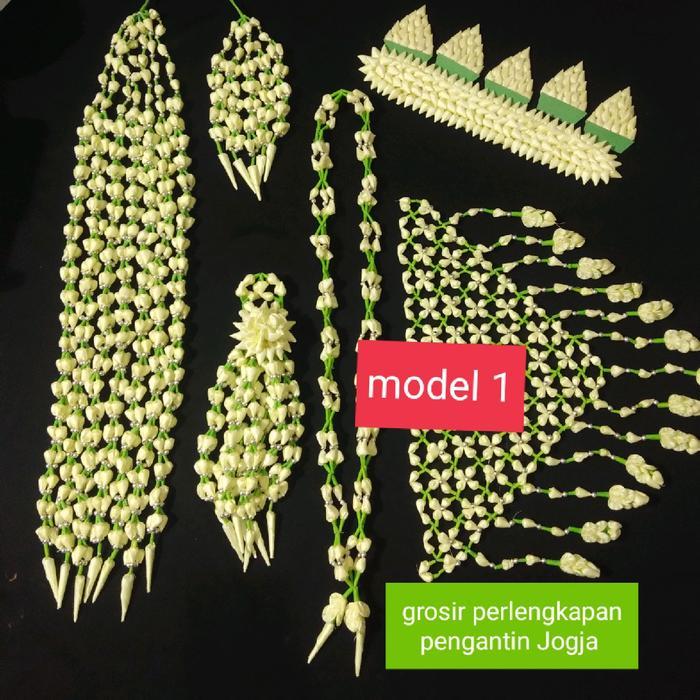 Ronce melati pengantin Sunda premium