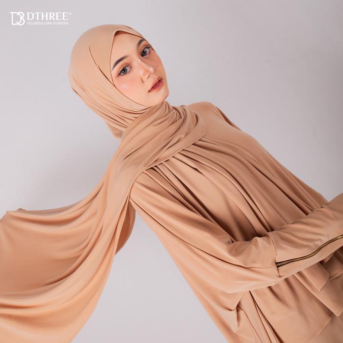 Dthree - Abaya Sahiera set Hijab - Abaya set hijab - abaya wanita - Abaya lebaran - abaya Remaja -
