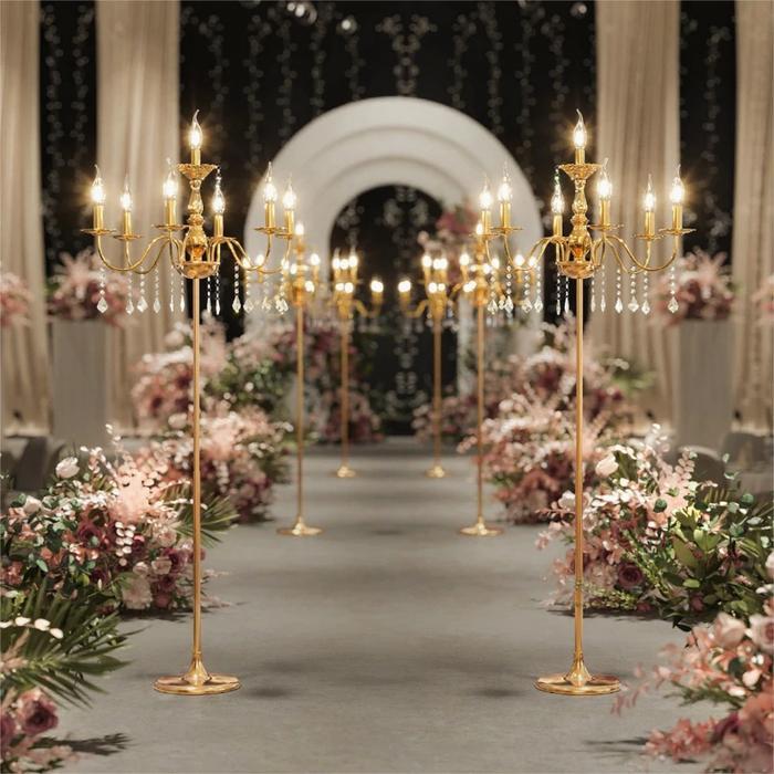 E.Home Lampu Dekorasi Premium Untuk Pernikahan Dan Ruangan Lampu Dekorasi Pernikahan Kristal Terdiri