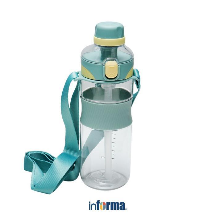 HOT PROMO Informa Appetite Polly Botol Minum Tritan 600 ml - Hijau Tumbler Botol Minum Minuman Water