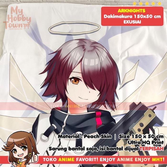 Sarung Bantal Anime Dakimakura Arknights : Exusiai