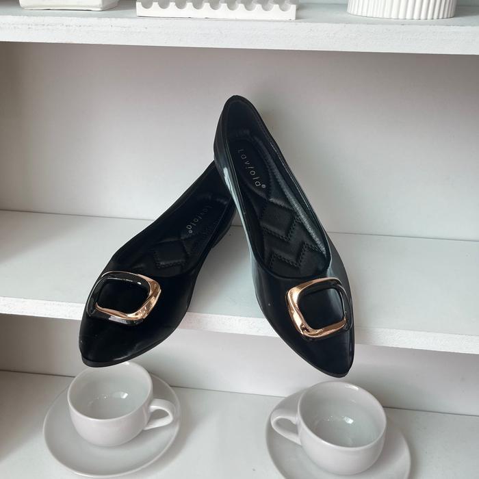 Laviola 3330 Lsf- Flat Shoes Wanita Black Tbk