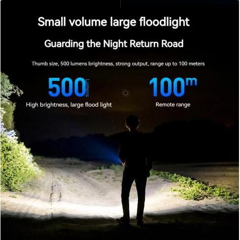 Philips SFL1121 Senter Mini Portabel LED Senter Lampu Super Terang Lampu Senter Mini LED Flashlight