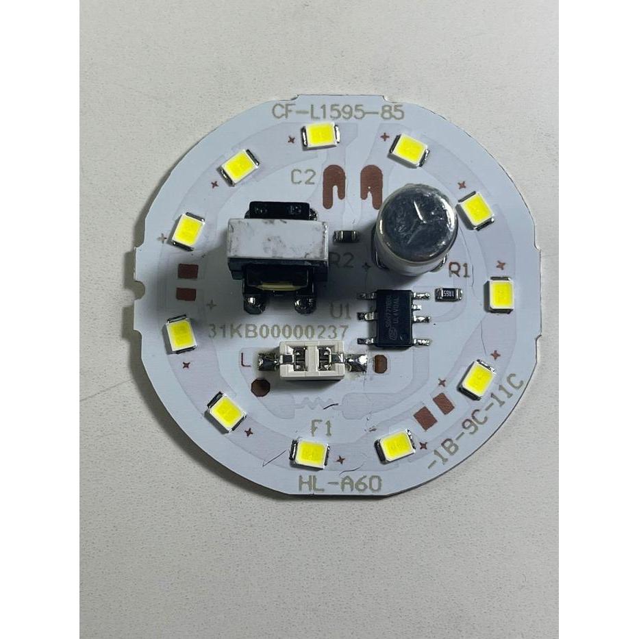 "New" pcb Modul Bohlam 9 watt Lampu LED PCB Putih Terang DOB 9W AC 220