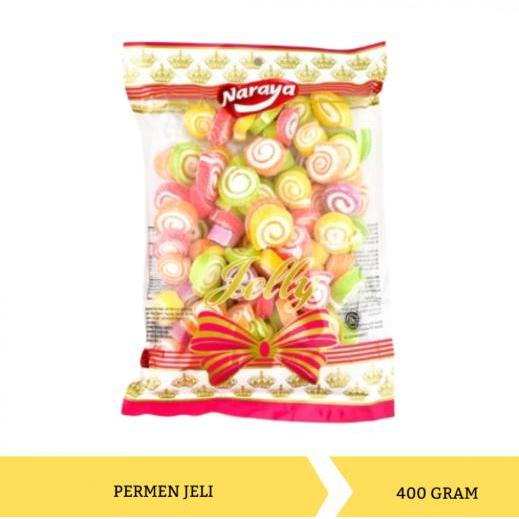 Permen Jelly Naraya (Marshmallow Candy) Snack Aneka Rasa