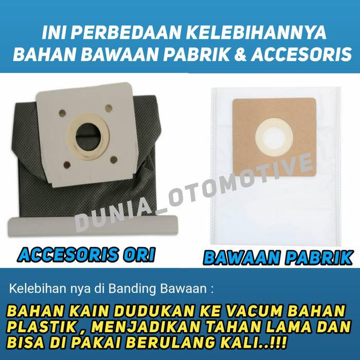 dust bag / kantong debu Krisbow Dry Vacum Cleaner Compact 3L ORI