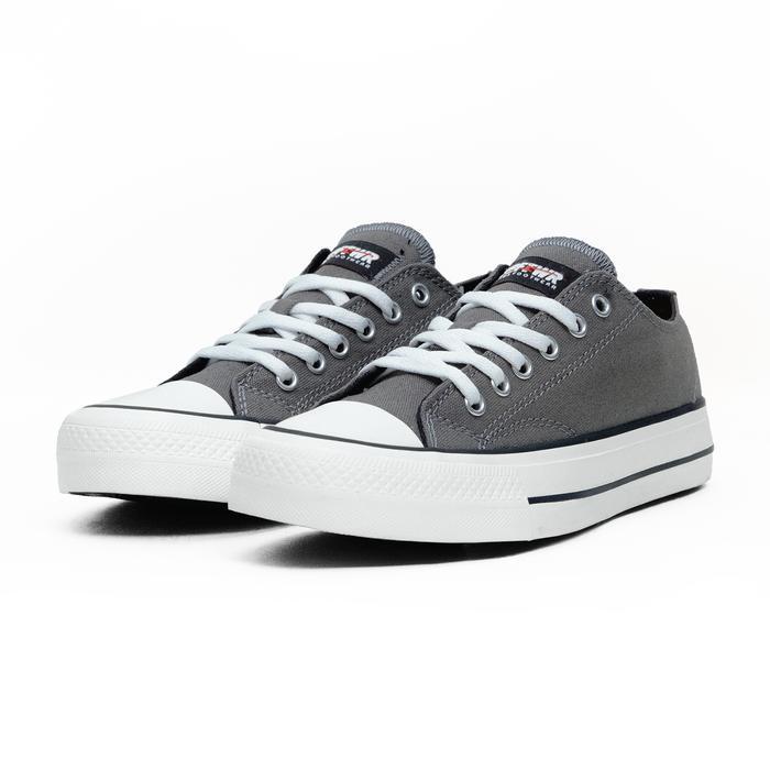 Aerostreet - Vintage Grey White Lx - Sepatu Sneakers Sepatu Kasual Pria Sepatu Kasual Wanita