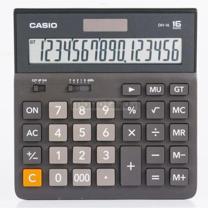 Kalkulator Casio Dh 16 Original - Kalkulator 16 Digit - Casio Original