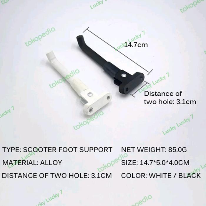 Standar Skuter Listrik M365 Xiaomi Standar Skuter Mijia Kickstand Skuter Listrik Standar Samping