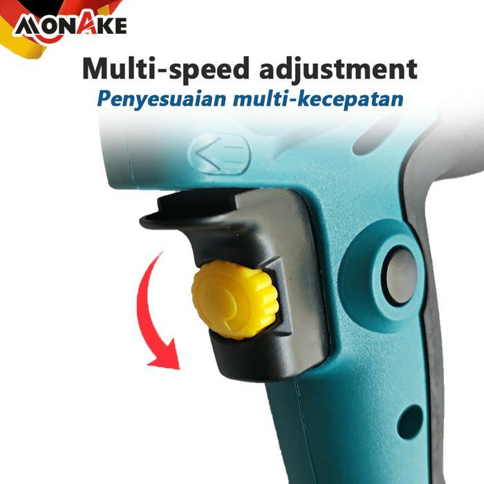 Monake Mesin Poles Mobil Polisher 5 Inch Alat Poles Cat Mobil Full Set Car Alat Disc Disk Kaca Motor