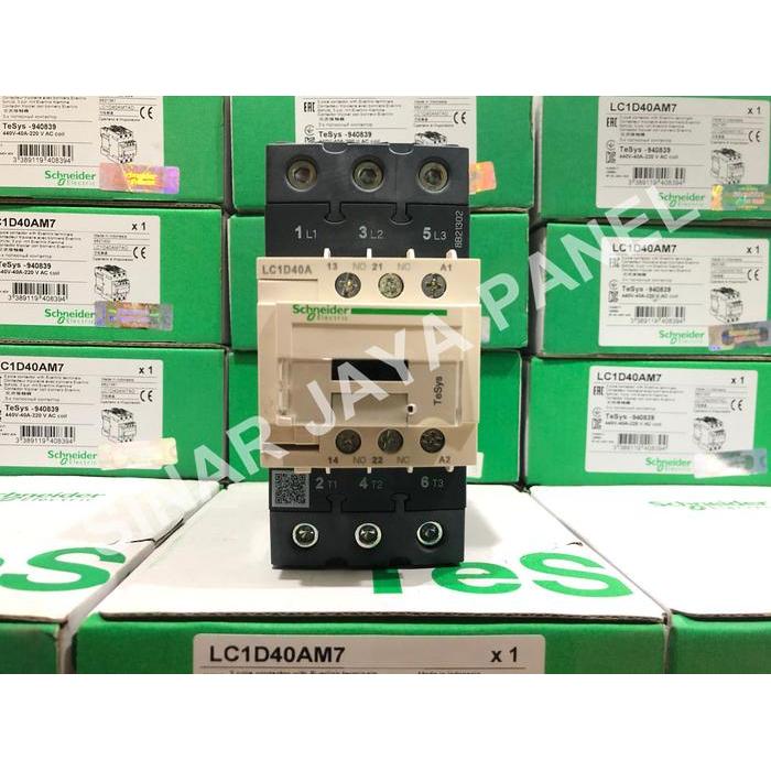 Kontaktor / Contactor Schneider Electric Lc1D40Am7 / Lc1D40A M7