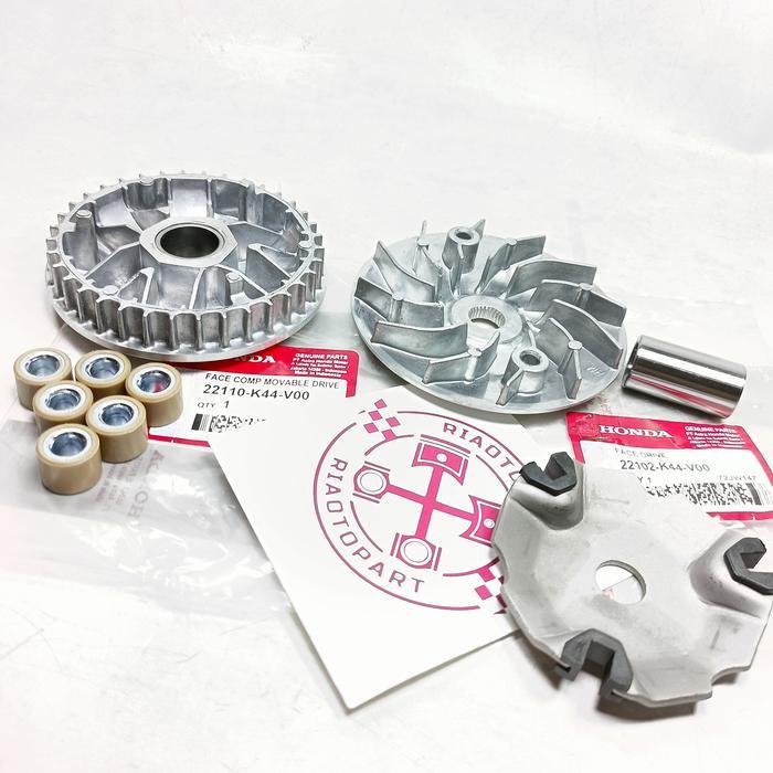 "New" RUMAH ROLLER K44 & KIPAS RUMAH K44 & ROLLER BEAT FI ESP , POP , STREET , SCOOPY ESP , VARIO