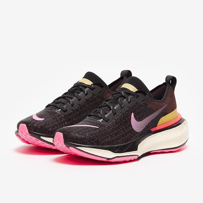 READY NIKE ZOOMX INVINCIBLE RUN FLYKNIT 3 WOMEN'S 'EARTH/PINK SPELL BLACK/WHEAT GOLD' PROMO BIG SALE